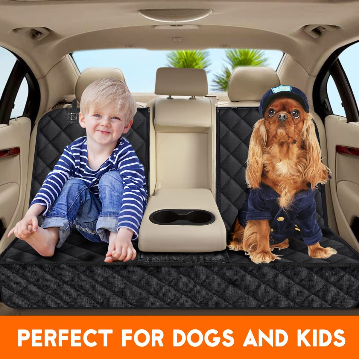 Waterproof Dog Car Seat Cover — Backseat Pet Protector