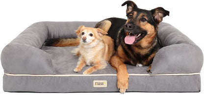 Friends Forever Orthopedic Dog Bed Chester Grey XL