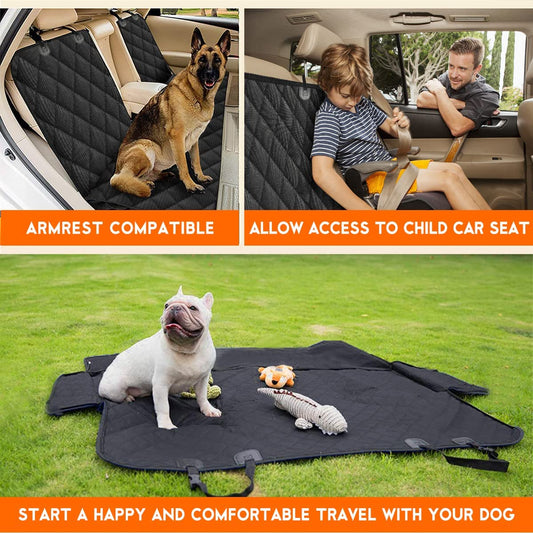 Waterproof Dog Car Seat Cover — Backseat Pet Protector