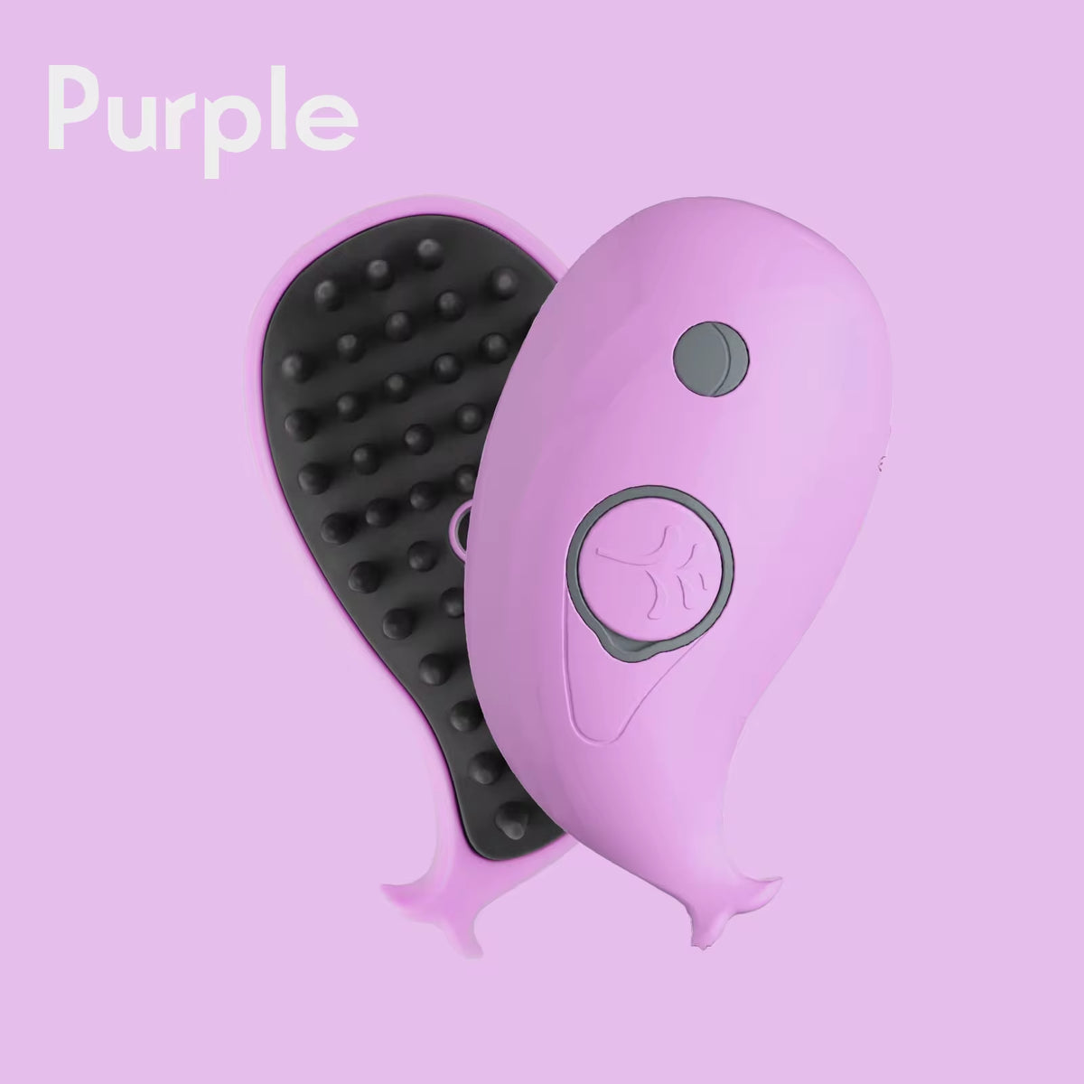 3-in-1 Electric Steam Grooming Brush for Cats & Dogs — Rechargeable Pet Hair Remover
